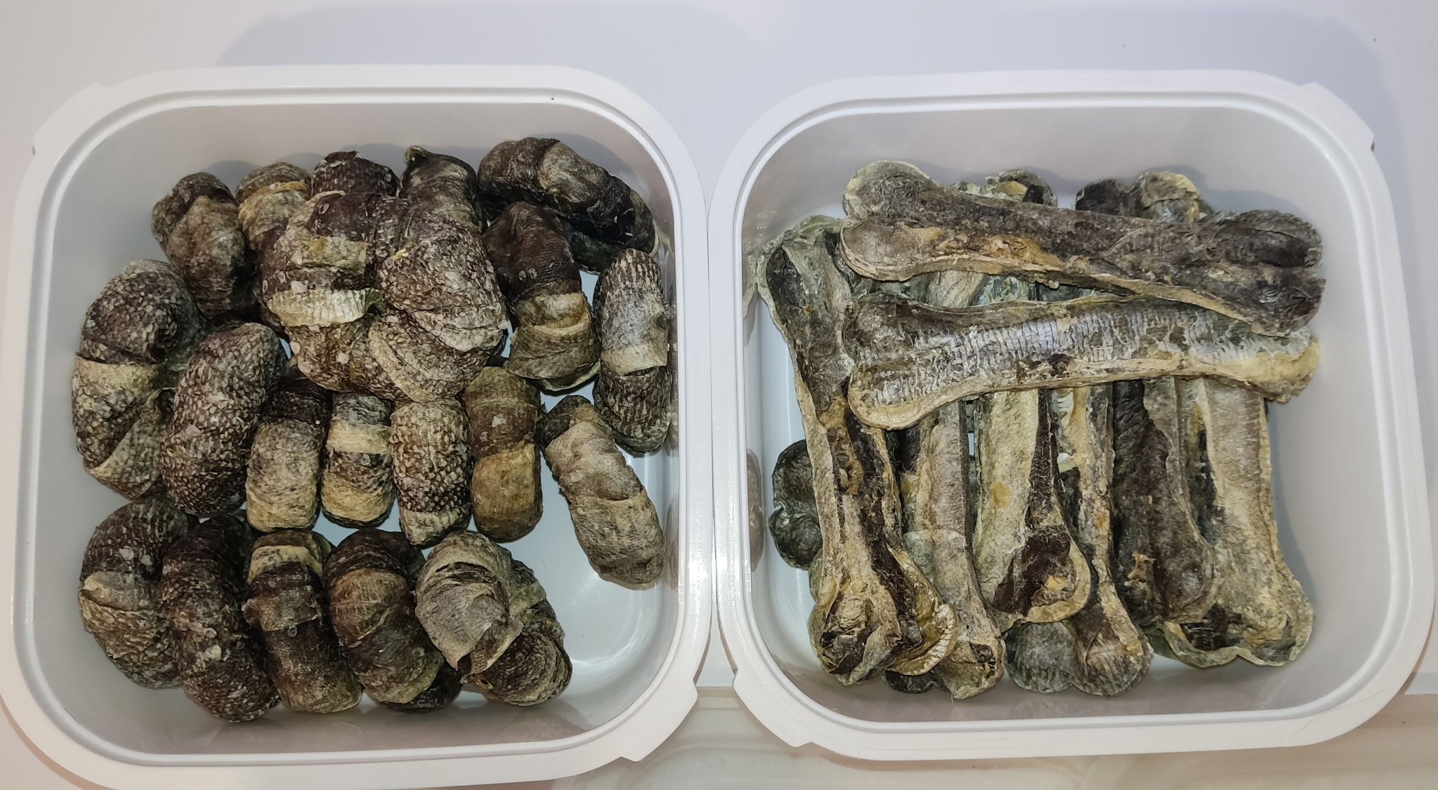Cabillaud séché et pressé pour chien